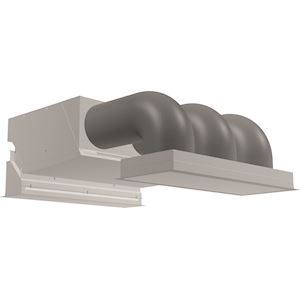 Rideaux d'air chaud Biddle modèle R encastré gainable - rideau large - 400x400px